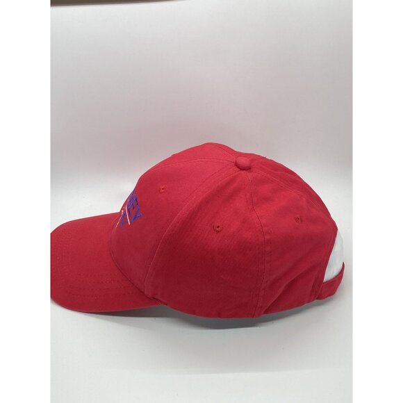 McCain Palin 2008 Red Adjustable Adult Baseball Cap Hat Hook-Loop Election GOP - Picture 14 of 16